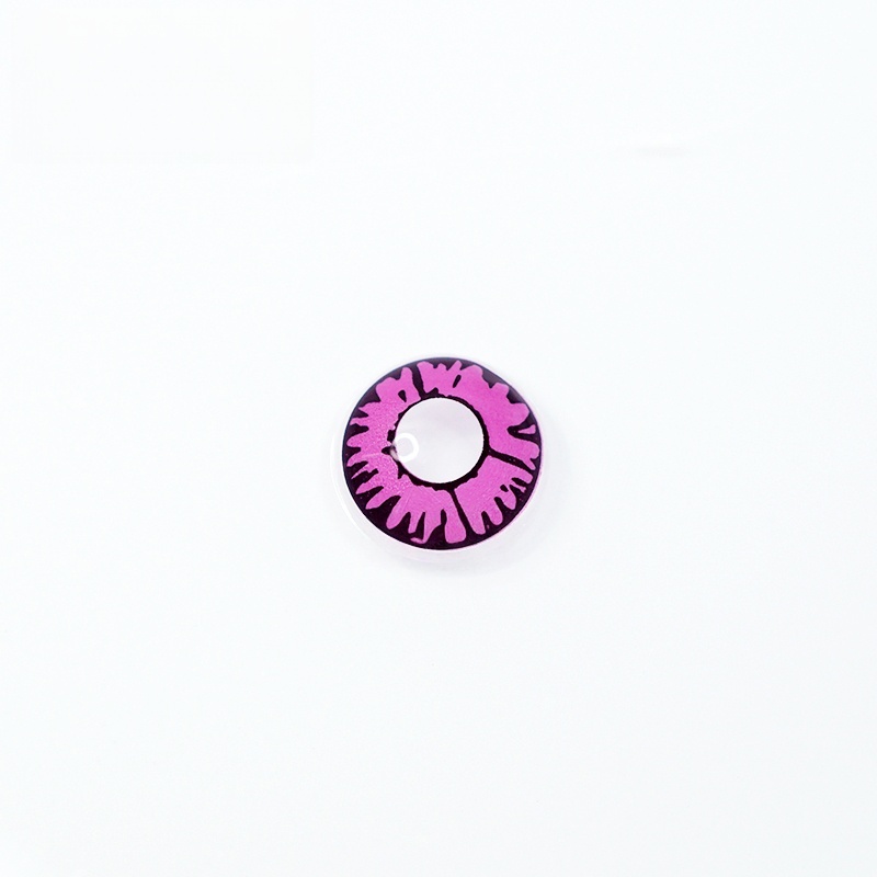Uniieye enchanted pink Halloween Cosplay Colored Contact Lenses | 1 Year